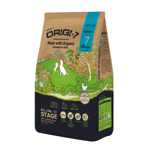 Bow Wow Origi-7 Salmon Air-Dried Soft Dry Dog Food 1.2kg