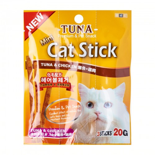 Bow Wow Korea Mini Stick Tuna & Chicken 20g