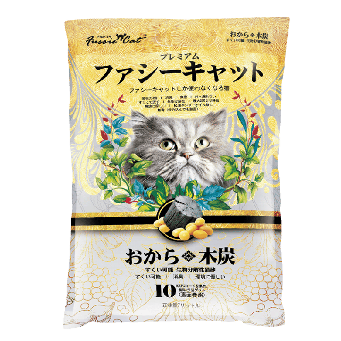 Fussie Cat Japanese Soybean Litter 7L X6