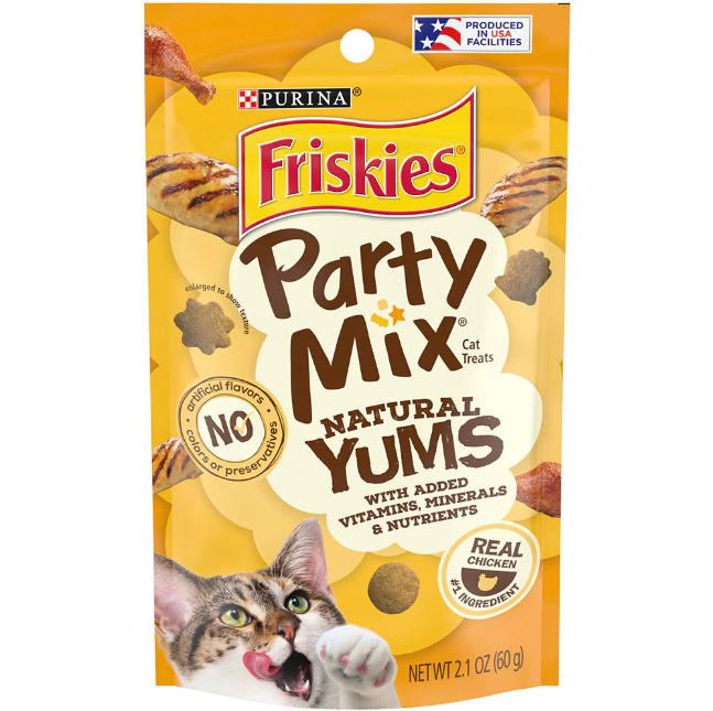 FRISKIES Party Mix Natural Yums 60g