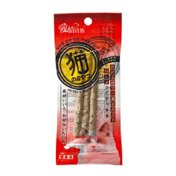 Bow Wow Chicken and Katsuobushi Jerky Treats for Cats 20g