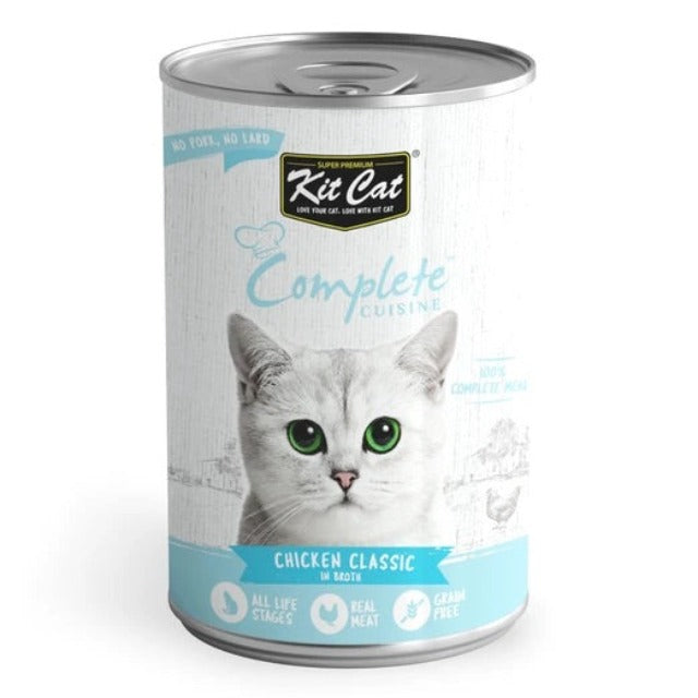 KitCat [Complete Cuisine] in Broth Grain-Free Wet Cat Food 150g