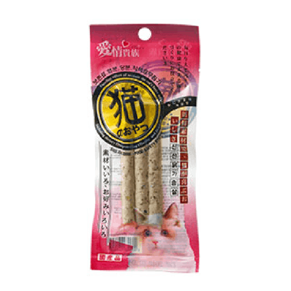 Bow Wow Tuna and Crab Jerky Treats for Cats 20g