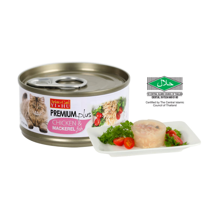 Aristo-Cats® Premium Plus Series Chicken 80g x 24cans