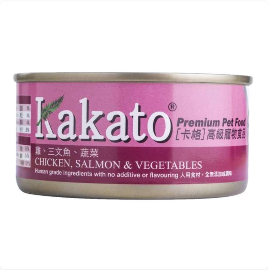 Kakato Chicken Cat & Dog Wet Food 170g X48