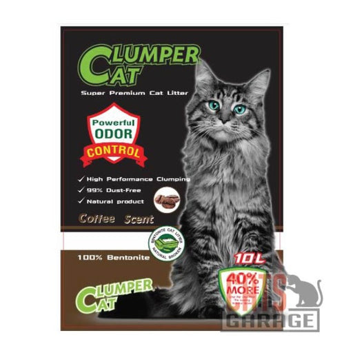 Clumper Cat COFFEE Scent Bentonite Litter 10L