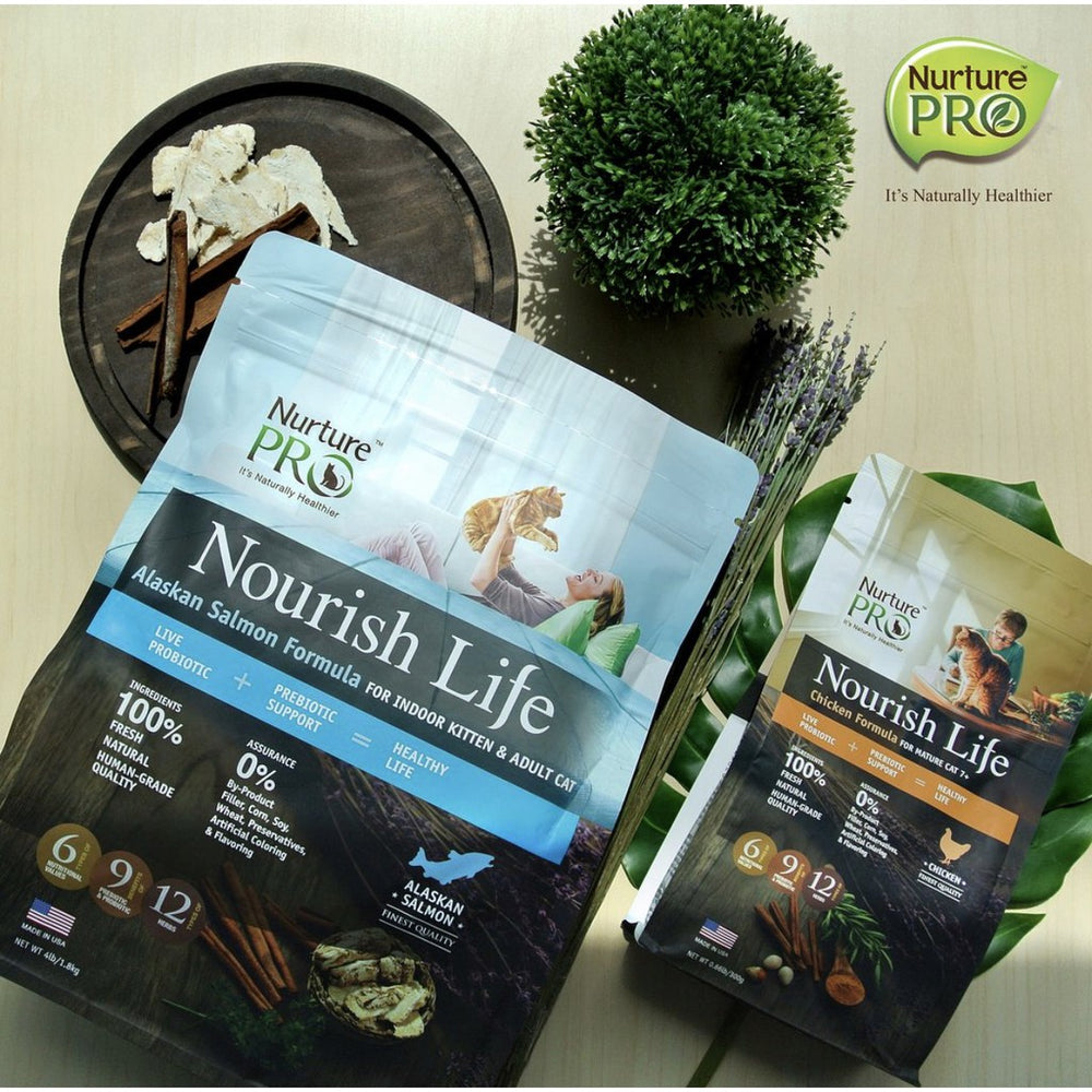 Nurture Pro Nourish Life For Cats Kitten & Adult (2 Sizes)