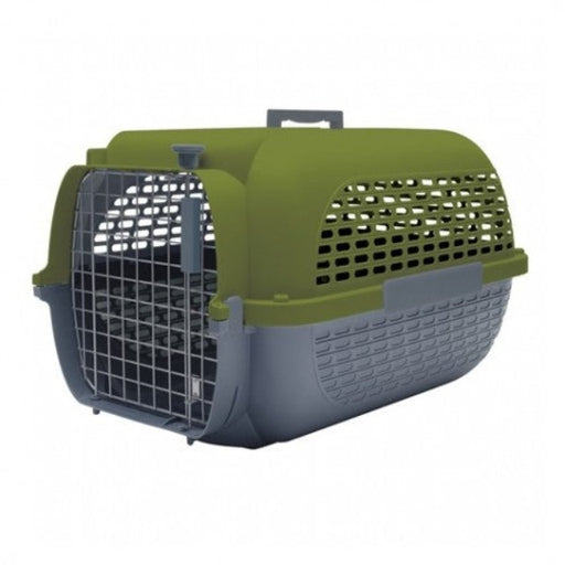 Dogit Voyageur Dog Carrier Khaki Charcoal Large
