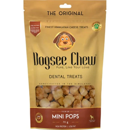 Dogsee Chew Mini Pops Himalayan Cheese Grain-Free Dog Treats 70g