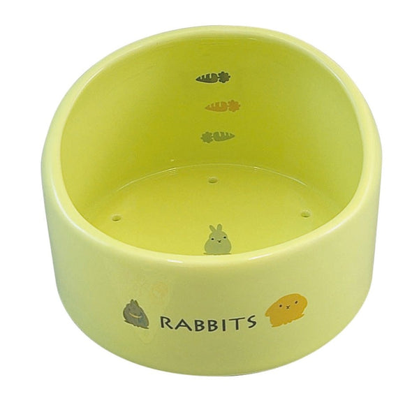 Marukan Porcelain Rabbit Bowl with Hood