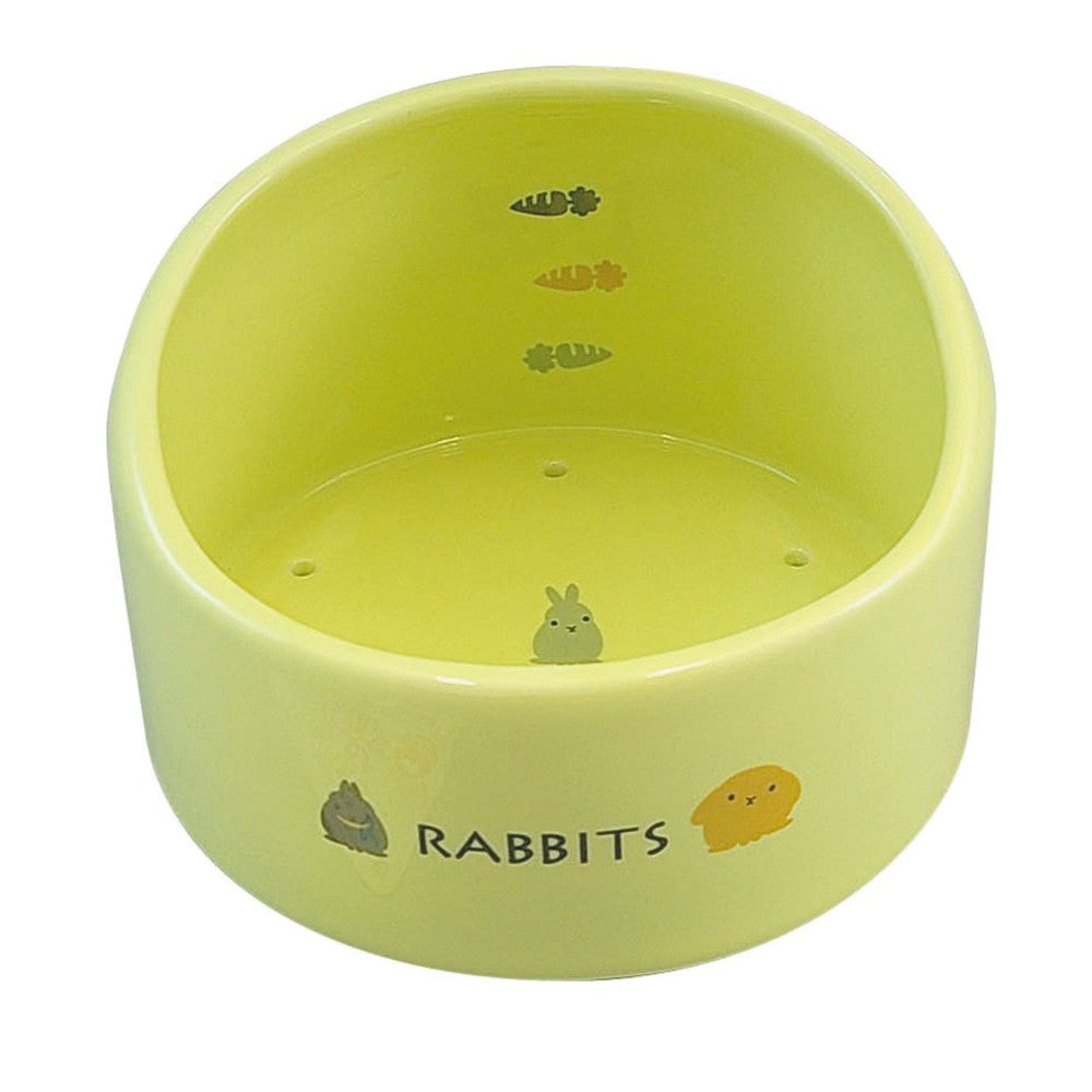 Marukan Porcelain Rabbit Bowl with Hood — Cats Garage