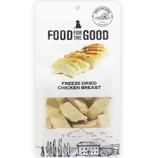 Food For The Good Chicken Breast Freeze-Dried Treats For Cats & Dogs 70g