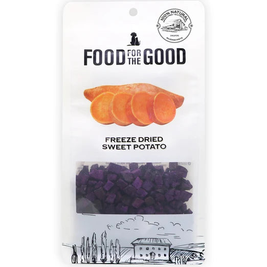 Food For The Good Purple Sweet Potato Freeze-Dried Treats For Cats & Dogs 100g