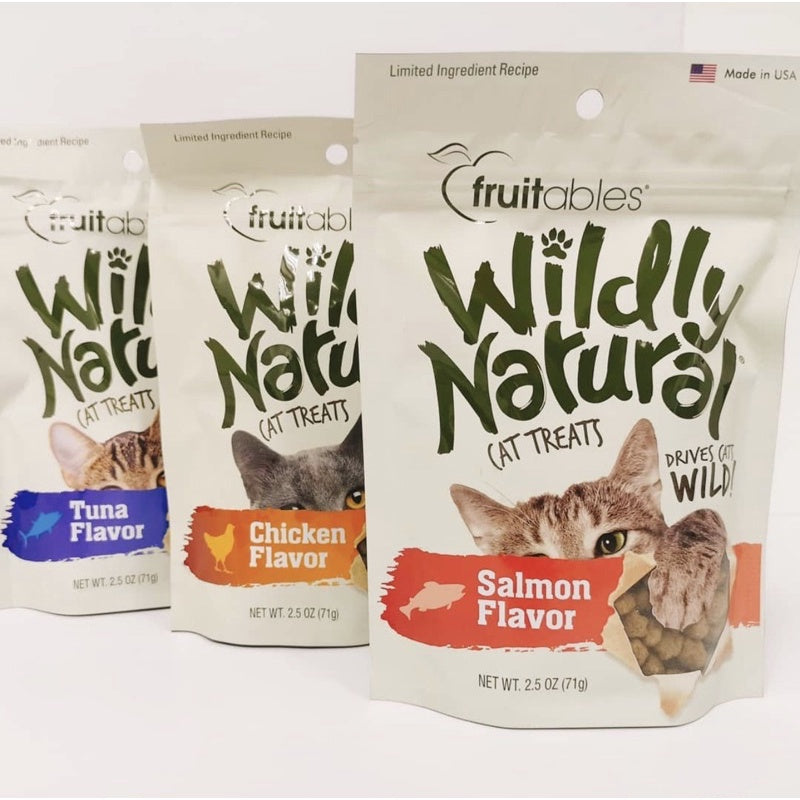 Fruitables Wildly Natural Cat Treats 71gms Cats Garage