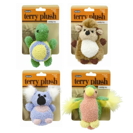 Petmate Terry Plush Catnip Toy (4 Types)