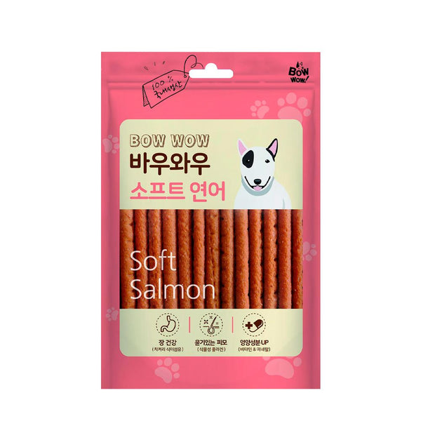 Bow Wow Salmon Jerky Dog Treats 150g