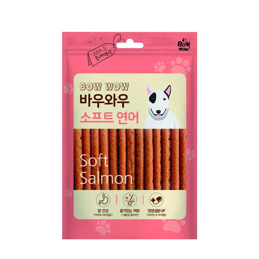 Bow Wow Salmon Jerky Dog Treats 150g