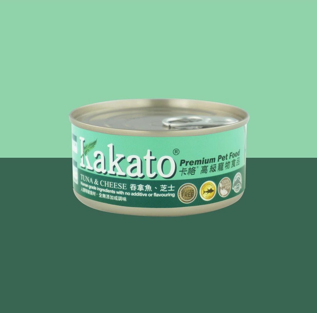 Kakato Tuna & Cheese Cat & Dog Wet Food (2 Sizes)