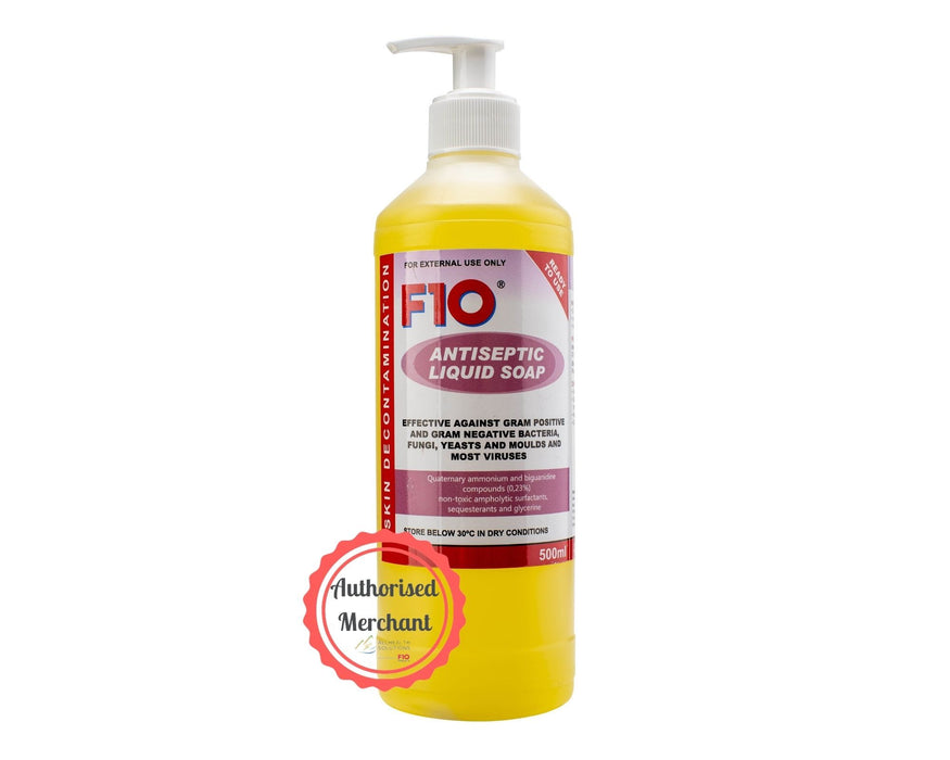 F10 ANTISEPTIC LIQUID SOAP (2 SIZES)