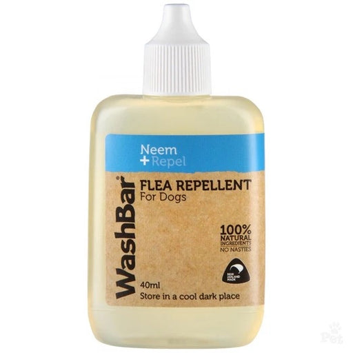 WashBar 100% Natural Flea Repellent for Dogs 40ml