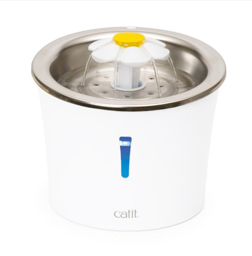Catit Catit Flower Fountain Stainless Steel with LED Indicator 3L