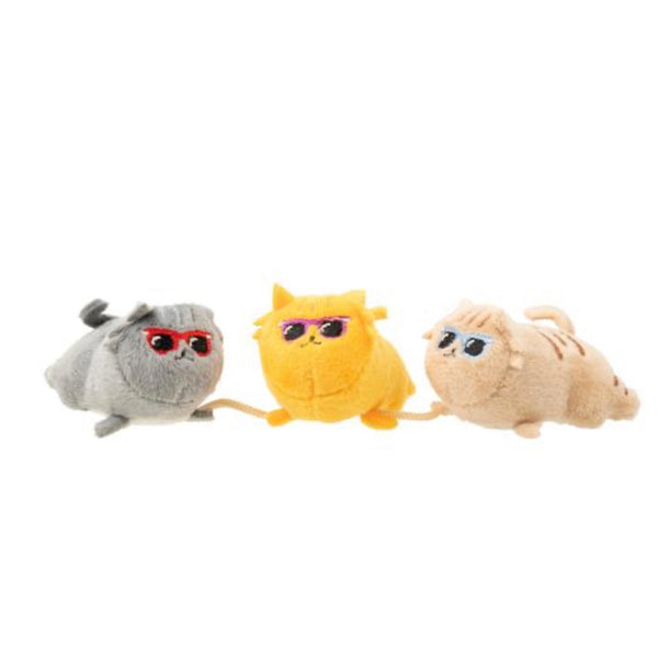 FuzzYard Cool Cats Plush Cat Toy