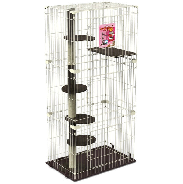 Marukan Cat Friend Room with Tower 3 Storey