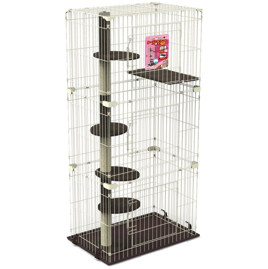 Marukan Cat Friend Room with Tower 3 Storey