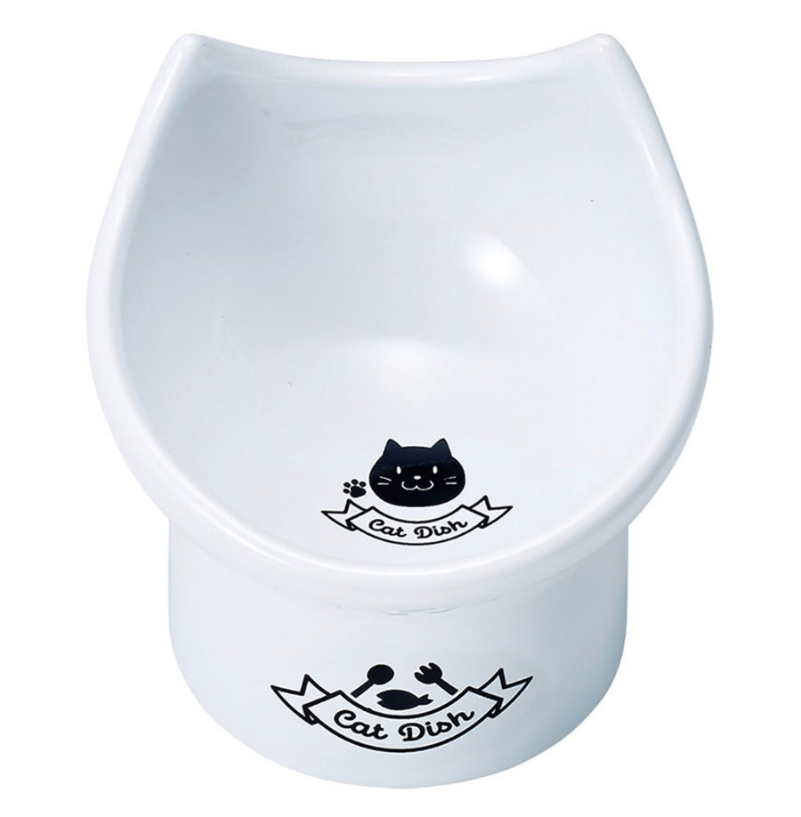 Marukan Tall Ceramic Food Dish Size 11 for Cat
