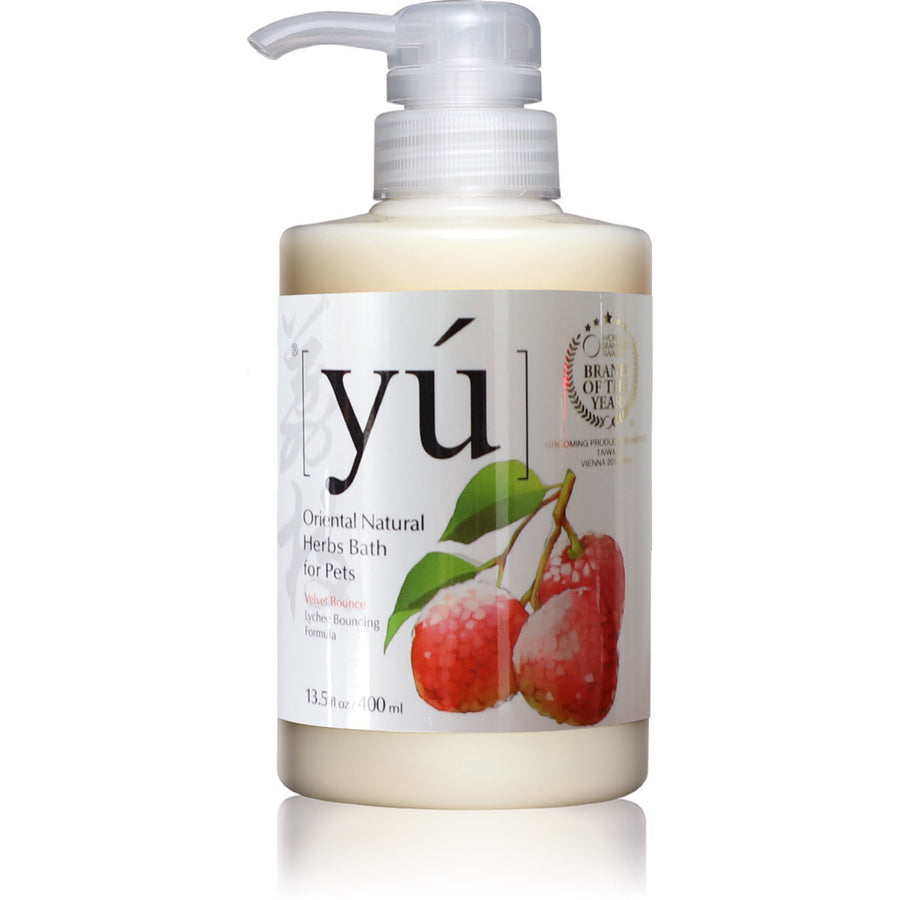Yu Lychee Bouncing Formula Cat & Dog Shampoo 400ml
