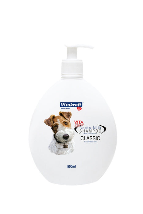 Vitakraft 2 in 1 Goat's Milk Shampoo Classic (2 Sizes) | BUY 1 GET 1 FREE