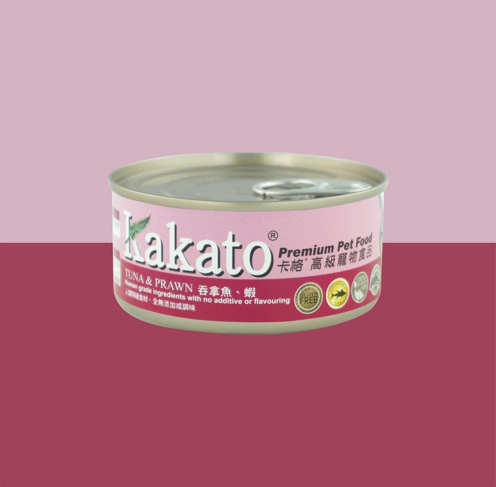 Kakato® Tuna & Prawn Cat & Dog Wet Food (2 Sizes)