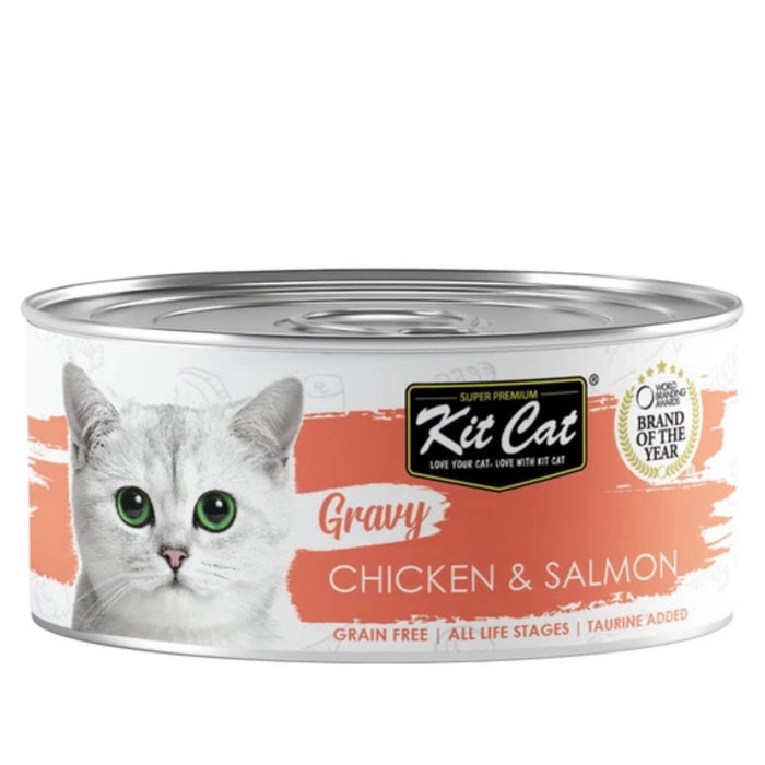 KitCat Gravy Chicken & Salmon  70g