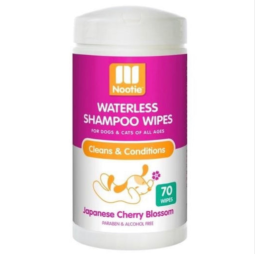 Nootie™ Waterless Shampoo Wipes Japanese Cherry Blossom [Dogs + Cats]