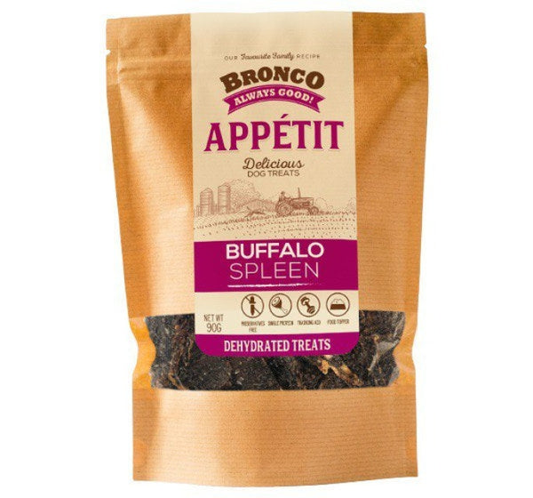 Bronco Appétit Buffalo Spleen 90g X3