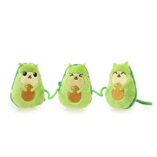FuzzYard Avocados Plush Cat Toy