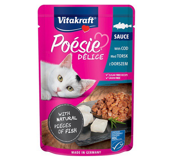 Vitakraft Poesie Delice Cod in SAUCE 85G X69