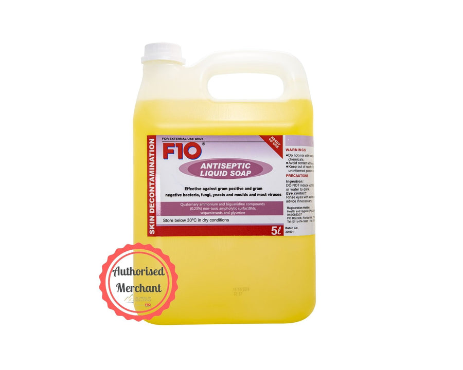 F10 ANTISEPTIC LIQUID SOAP (2 SIZES)
