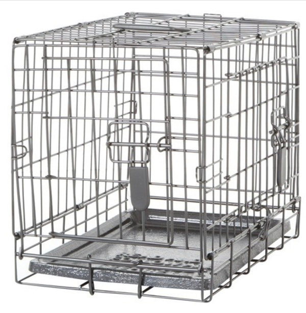 Dogit® Two Door Wire Home Crates with divider (6 Sizes)