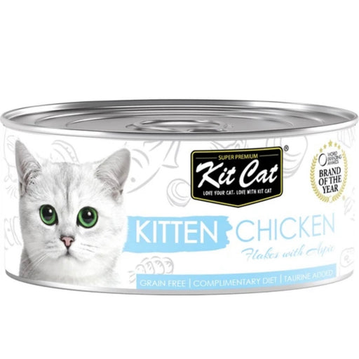KitCat Kitten Chicken Flakes With Aspic 80g