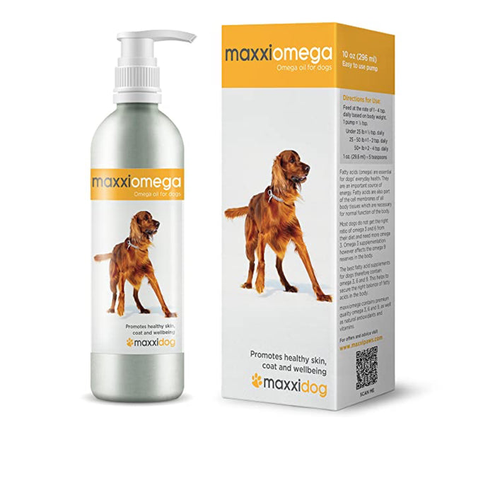 Maxxipaws MaxxiOmega Oil Supplement [for Dogs] 297ml