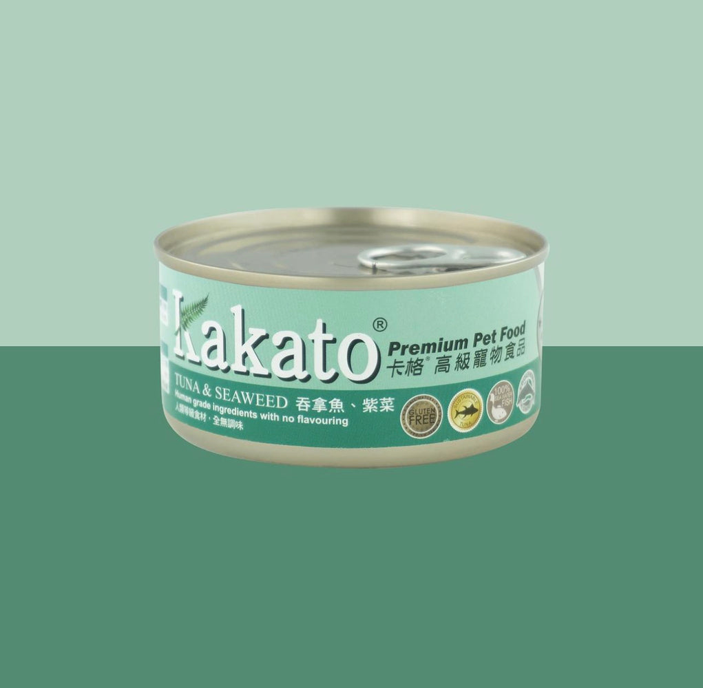 Kakato Tuna & Seaweed Cat & Dog Wet Food (2 Sizes)