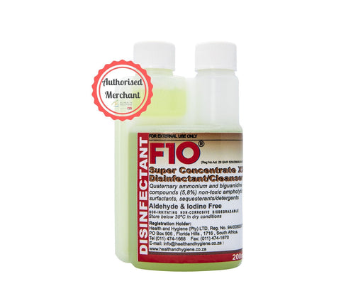 F10SCXD Disinfectant with Detergent 200ml