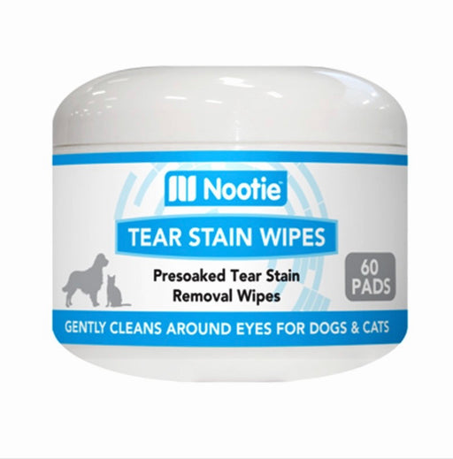 Nootie™ Tear Stain Wipes 60 Pads [Dogs & Cats]