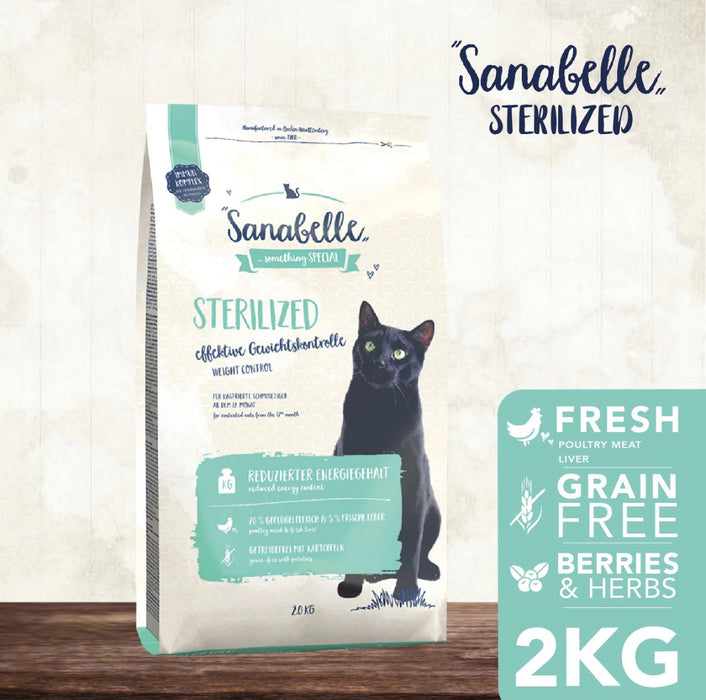 Sanabelle Sterilized+ Cat Dry Food (2 Sizes)