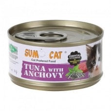 Sumo Cat Tuna with Anchovy 80g X24