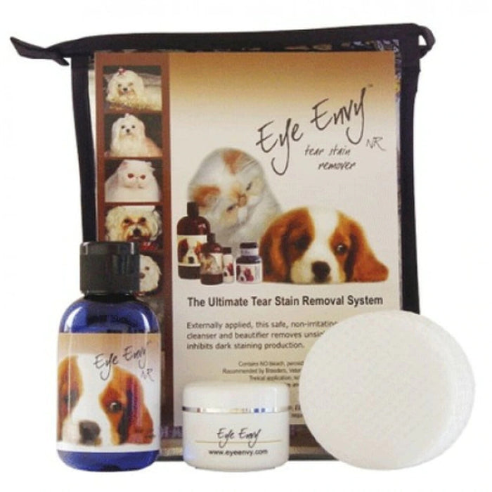 Eye Envy Tear Stain Remover Starter Kit for Cats & Dogs