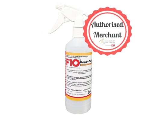 F10 Pre-Diluted Ready-To-Use Disinfectant Spray 500ml