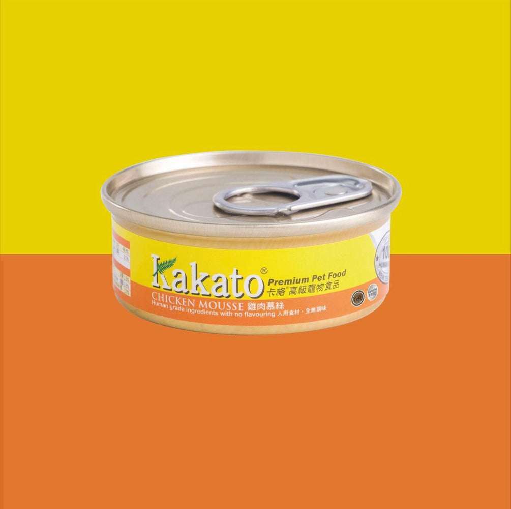 Kakato® Chicken Mousse Cat & Dog Wet Food 40g X84