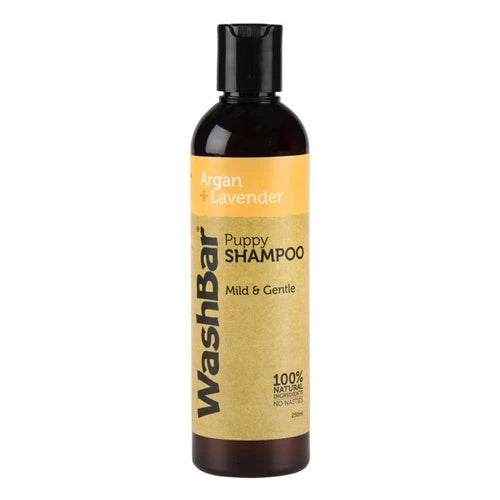 WashBar 100% Natural Argan and Lavender Puppy Shampoo 250ml